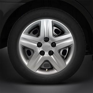 16" Silver 'Monte Carlo' Deluxe Style Hubcaps/Wheel Covers (Set of 4)