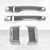 Quickskins | Door Handle Covers and Trim | 07-17 Jeep Compass | QSK0433