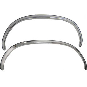 Premium FX 4pc Polished Stainless Steel Long Fender Trim for 1993-08 Ford Ranger