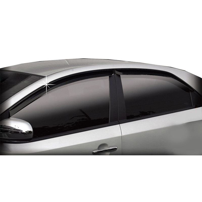 Premium FX Window Vents and Visors 1013 Kia Forte PFXV0023