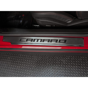 Door Sill Trim Kit w/"Camaro" Logo for 2010-2013 Camaro