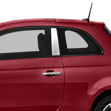 Auto Reflections | Pillar Post Covers and Trim | 10-18 Fiat 500 | SRF0276