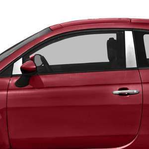 Auto Reflections | Pillar Post Covers and Trim | 11-18 Fiat 500 | SRF0277