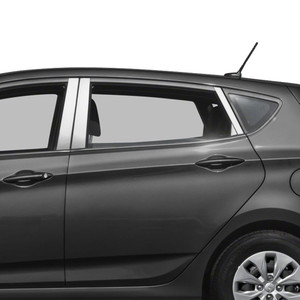 Auto Reflections | Pillar Post Covers and Trim | 12-18 Hyundai Accent | SRF0380