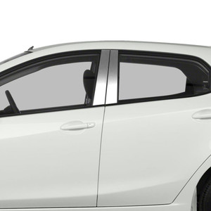 Auto Reflections | Pillar Post Covers and Trim | 13-18 Mazda 2 | SRF0523