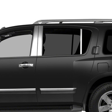 Auto Reflections | Pillar Post Covers and Trim | 05-15 Nissan Armada | SRF0582