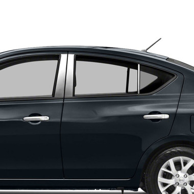 Auto Reflections | Pillar Post Covers and Trim | 12-18 Nissan Versa | SRF0613