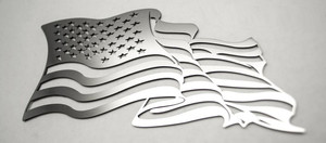 American Car Craft |Emblems | American Flag |ACC4449