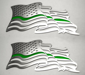 American Car Craft |Emblems | American Flag |ACC4460