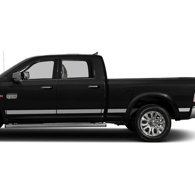 Diamond Grade | Side Molding and Rocker Panels | 09-18 Dodge Ram 1500 | SRF0955