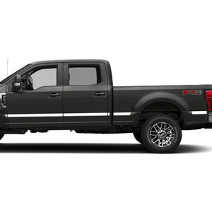 Diamond Grade | Side Molding and Rocker Panels | 17-18 Ford Super Duty | SRF1081