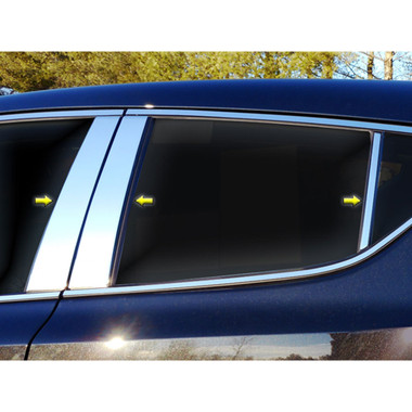 Luxury FX | Pillar Post Covers and Trim | 17-18 Chevrolet Cruze | LUXFX3611