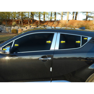 Luxury FX | Pillar Post Covers and Trim | 97-01 Toyota Camry | LUXFX3617