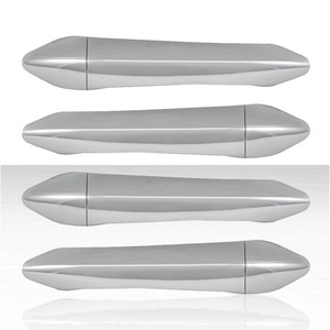 Set of 4 Door Handle Covers for 2016-2020 Chevy Cruze - Chrome w/o Smart Key