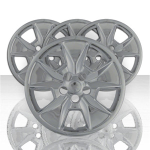 Set of 4 17" 5 Spoke Wheel Covers for 2011-2015 Ford Explorer - Silver