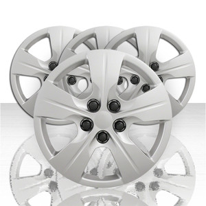 Set of 4 15" 5 Spoke Wheel Covers for 2016-2020 Chevy Cruze L/LS - Silver