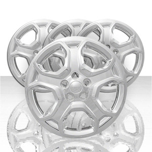 Set of 4 17' 5 Spoke Wheel Covers for 2017-2019 Ford Escape S - Chrome