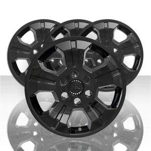 Set of 4 18" 5 Spoke Wheel Skins for 2014-2018 Chevy Silverado 1500 - Black