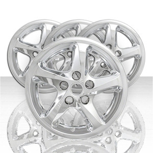Set of 4 16' 5 Spoke Wheel Skins for 2016-2018 Chevy Malibu - Chrome