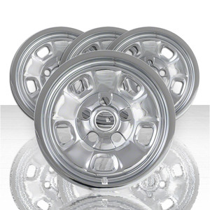 Set of 4 17" 5 Hole Wheel Skins for 2013-2018 Ram 1500/2500/3500 - Chrome