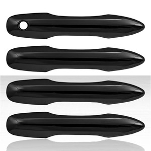 Set of 4 Door Handle Covers for 2016-2021 Toyota Prius - Gloss Black w/o Smart Key