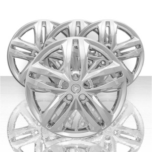 4pc 19" 5 Double Spoke Wheel Skins for 2018-2020 Chevy Equinox Premier - Chrome