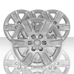 Set of 4 20" 6 Spoke Wheel Skins for 19 GMC Sierra 1500 Limited WT/SLE - Chrome