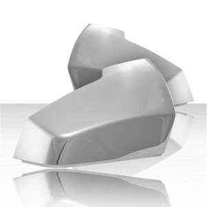 2pc Top Half Replacement Mirror Covers for 2018-2021 Chevy Traverse - Chrome