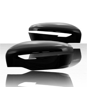 4pc Top Replacement Mirror Covers for 2014-2020 Nissan Rogue SV/SL - Gloss Black