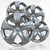 Quickskins | Hubcaps and Wheel Skins | Universal | QSK0555
