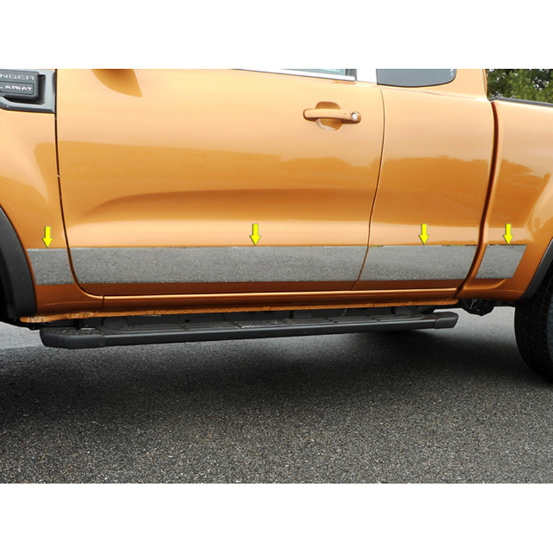 Luxury FX Side Molding and Rocker Panels 19 Ford Ranger LUXFX3739