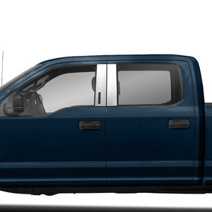 Brite Chrome | Pillar Post Covers and Trim | 15-19 Ford F-150 | BCIP315