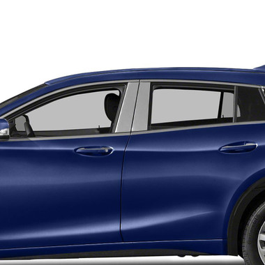 Brite Chrome | Pillar Post Covers and Trim | 17-19 Infiniti QX | BCIP317