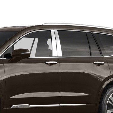 Brite Chrome | Pillar Post Covers and Trim | 20 Cadillac XT6 | BCIP336