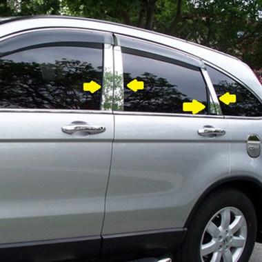 Luxury FX | Pillar Post Covers and Trim | 07-11 Honda CR-V | LUXFX3809