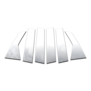 6pc. Luxury FX Pillar Post Trim for 2019 Chevy Blazer