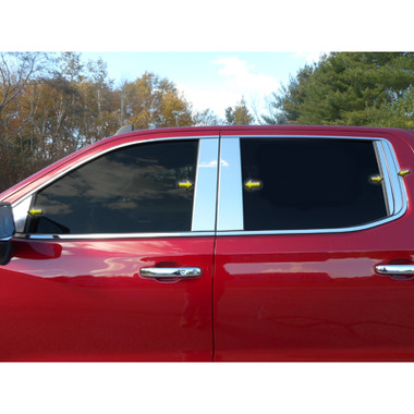 Luxury FX | Pillar Post Covers and Trim | 19 Chevrolet Silverado 1500 | LUXFX3819