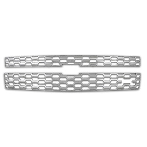 2pc. Luxury FX Grill Overlay for 2014-2015 Chevy Silverado 1500 LTZ