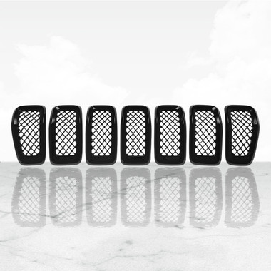 Quickskins | Grille Overlays and Inserts | 14-17 Jeep Cherokee | QSK0667