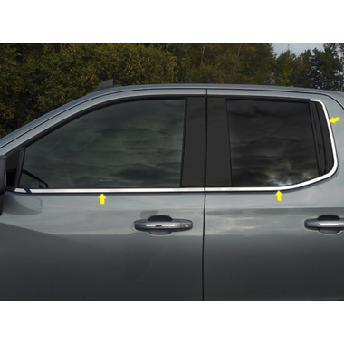Luxury FX | Window Trim | 19-20 Chevrolet Silverado 1500 | LUXFX3912