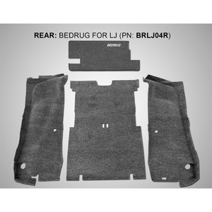 BedRug | Floor Mats | 04-06 Jeep Wrangler | BDRG095