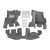 BedRug | Floor Mats | 97-06 Jeep Wrangler | BDRG122