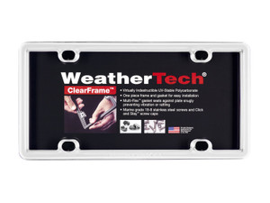 Weathertech | License Plate Covers and Frames | Universal | WTECH-8ALPCF8