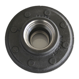 Husky Towing Axle Hub Assembly 7K lb Cap 8 x 6-1/2" BP 1/2-20 Push-In Studs