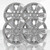 Auto Reflections | Hubcaps and Wheel Skins | 19-20 Chevrolet Silverado 1500 | ARFH737