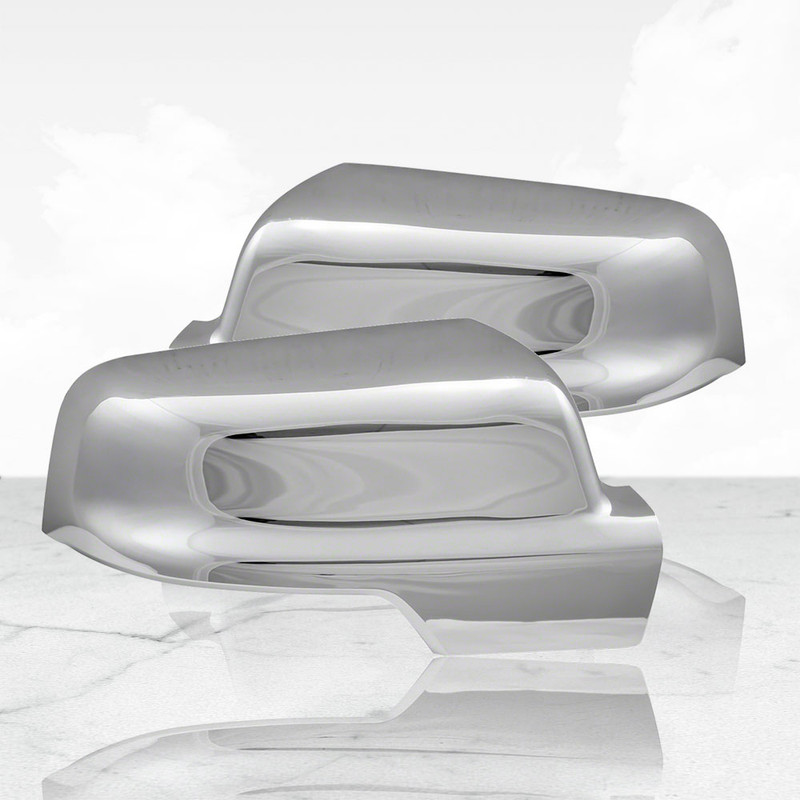 thumbnail interactive-video image 1 of Torox Flame Red (PR4) Mirror Covers For 2019-2025 Dodge Ram 1500 - With Turn Signal Hole, Left & Right Set 1 of 3