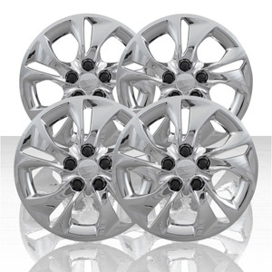 Set of 4 15" 5 Split Spoke Wheel Covers for 2018-2019 Chevy Cruze L - Chrome