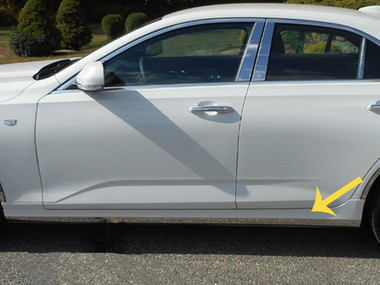 Luxury FX | Side Molding and Rocker Panels | 20 Cadillac CT4 | LUXFX3927