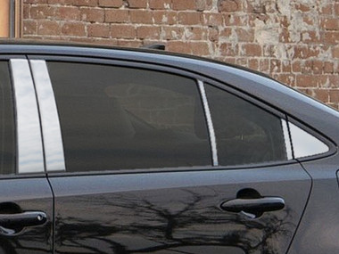 Luxury FX | Pillar Post Covers and Trim | 20-21 Toyota Corolla | LUXFX4084