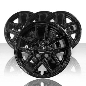 Set of 4 17" Wheel Skins for 2020-2021 Jeep Gladiator JT - Gloss Black